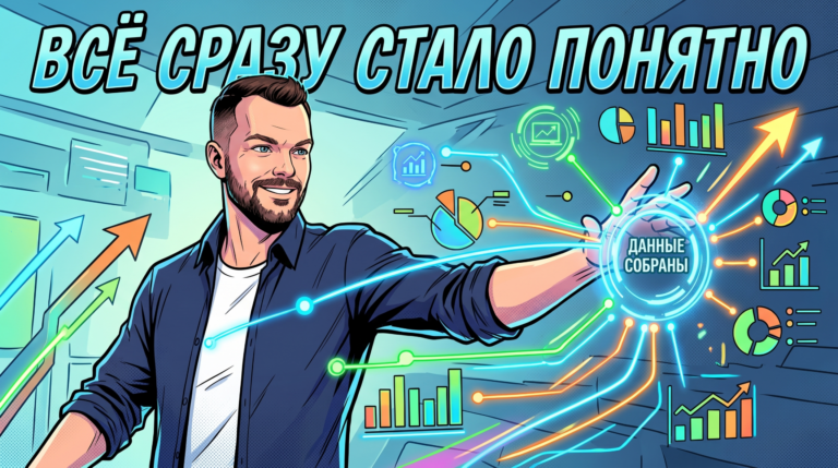 Сквозная аналитика для малого бизнеса: как связать рекламу с продажами через Яндекс.Метрику, Google Таблицы и Make.com бесплатно