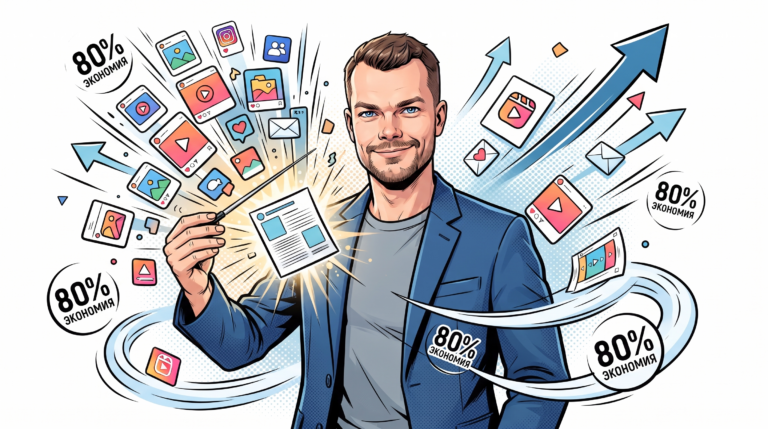 Контент-репёрпозинг с ИИ: как из одной статьи получить 50–70 единиц контента и сократить затраты на 80%