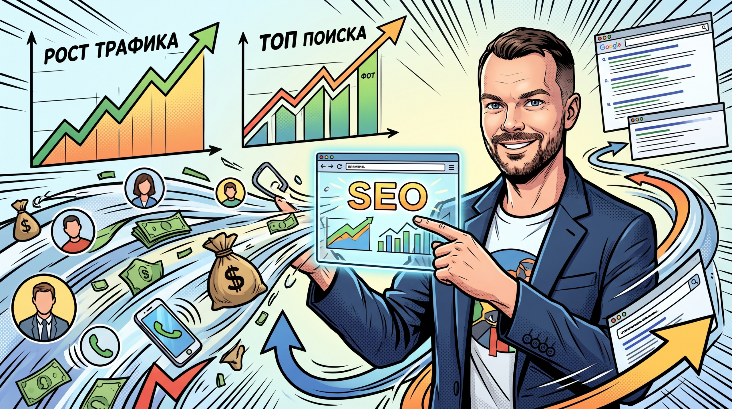SEO-продвижение сайта: полное руководство для владельцев бизнеса — от аудита до первых клиентов