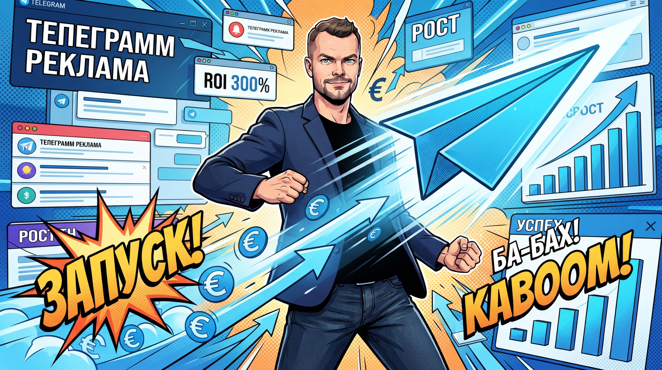 Telegram Ads: полное руководство по запуску рекламы в Telegram от 50 евро через реселлеров